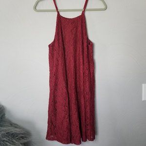 Red Lace Dress